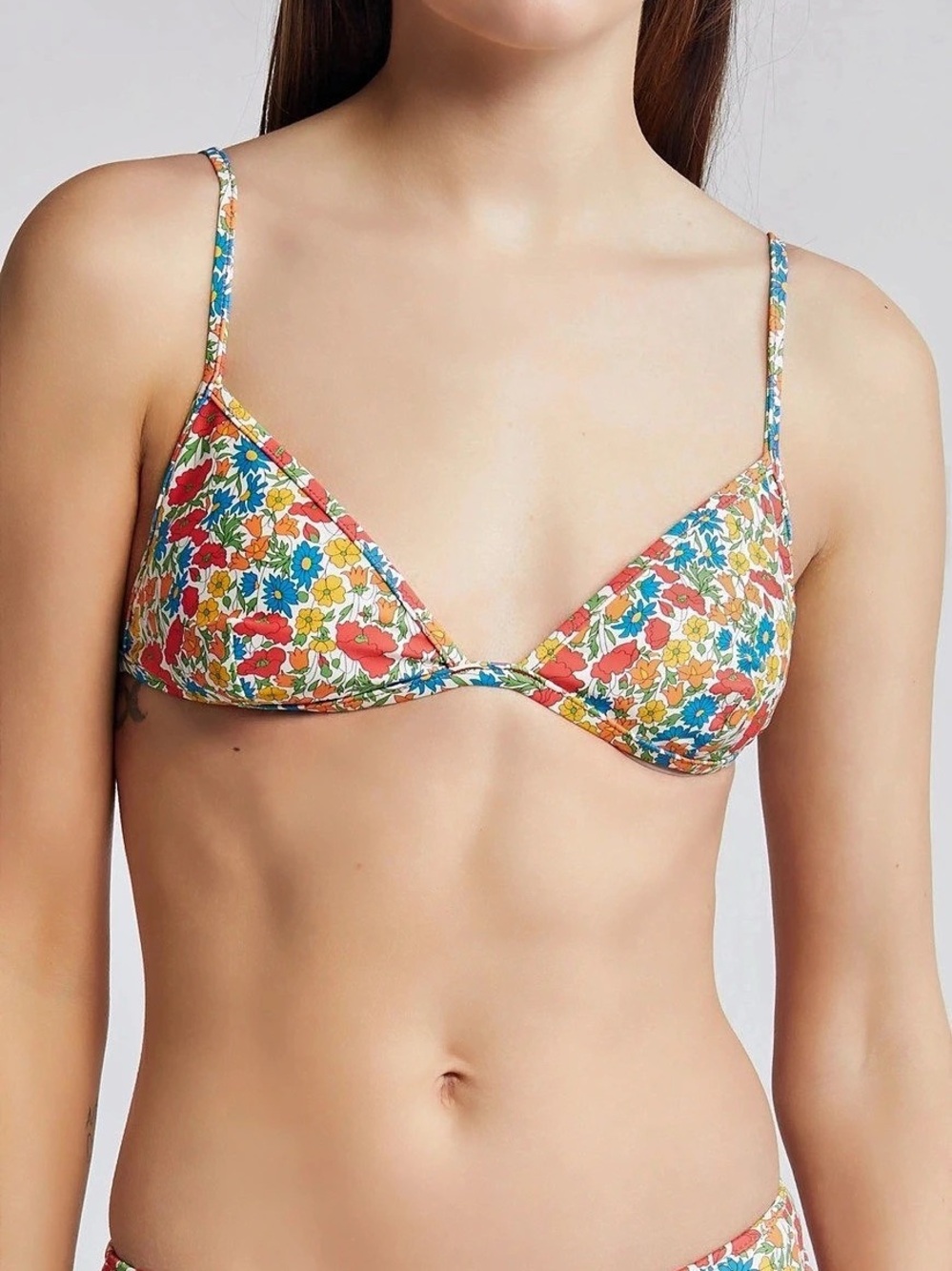 Nu Swim Liberty Print Bikini top